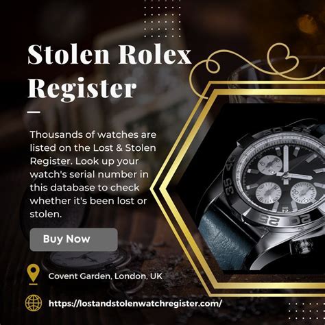 how not to buy a stolen rolex|how to check if rolex is stolen.